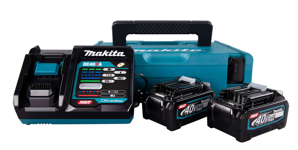 Packs Énergie 40Vmax XGT ® Lithium-Ion (2 batteries + 1 chargeur) en coffret MAKPAC191J97-1